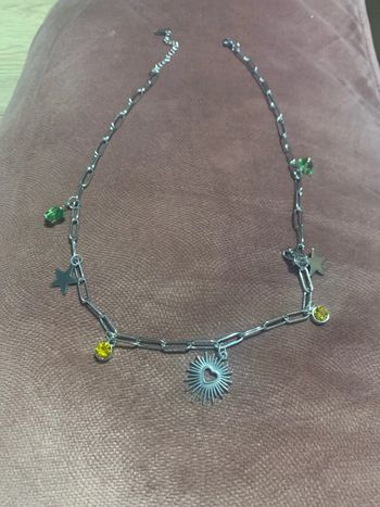 collier argenté