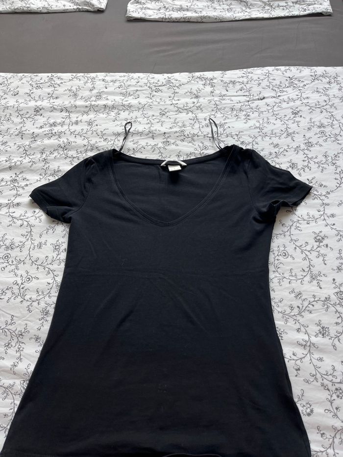 Top noir xs basic - photo numéro 2
