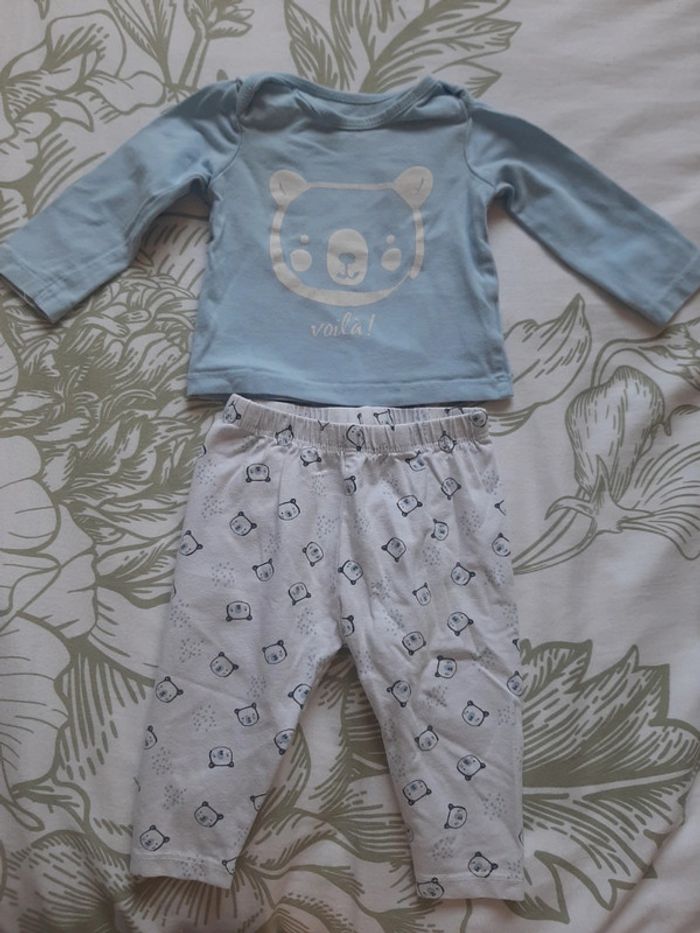 Pyjama 2 pièces 3/6mois