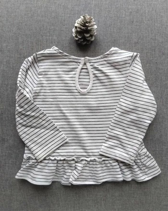 🔸 T-shirt manches longues - Kiabi 12 mois🔸 - photo numéro 4