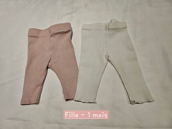 Lot leggings 1 mois