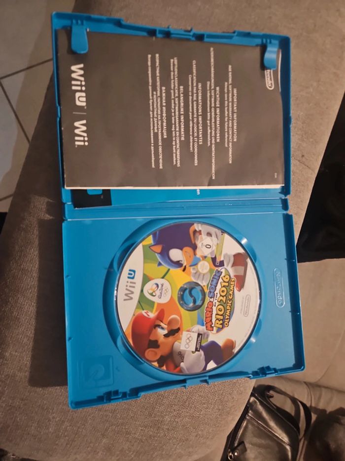 mario et sonic aux jeux olympiques de Rio 2016 Nintendo wii u - photo numéro 2