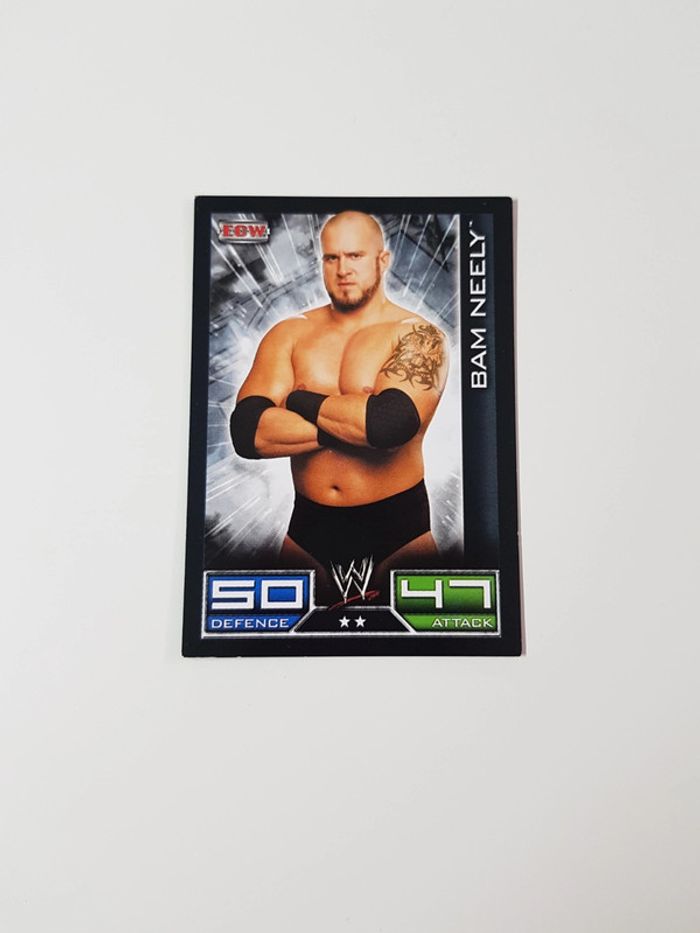 Carte Slam Attax : ECW Bam Neely
