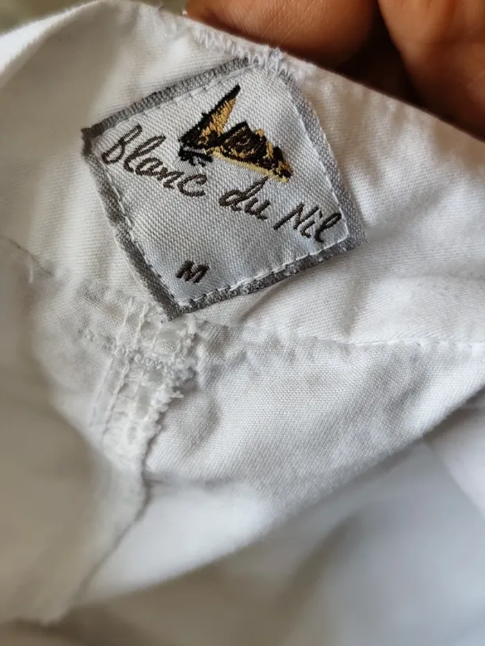 Beau short / bermuda Blanc du Nil style cargo M - photo numéro 10