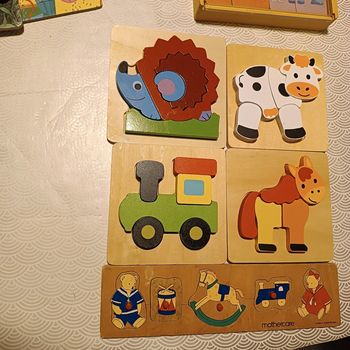 Lot de 5 puzzles bébé
