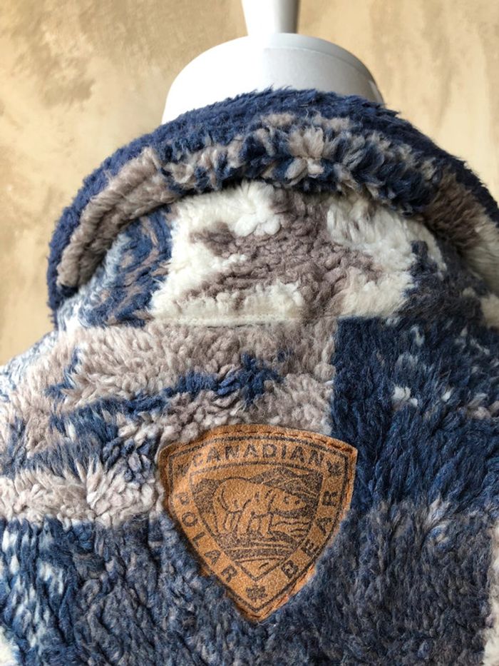 Veste 2en1 polaire à motifs ours Nanuk M - photo numéro 9