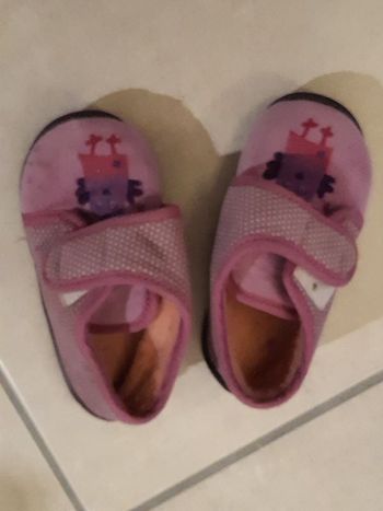 Chaussons violets