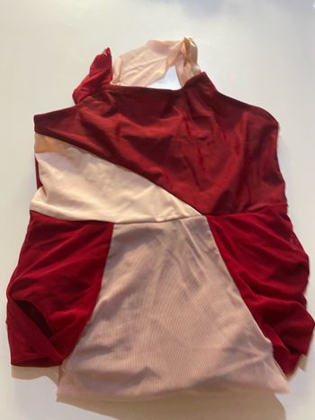 Robe de danse enfants fille rose taille 6 ans