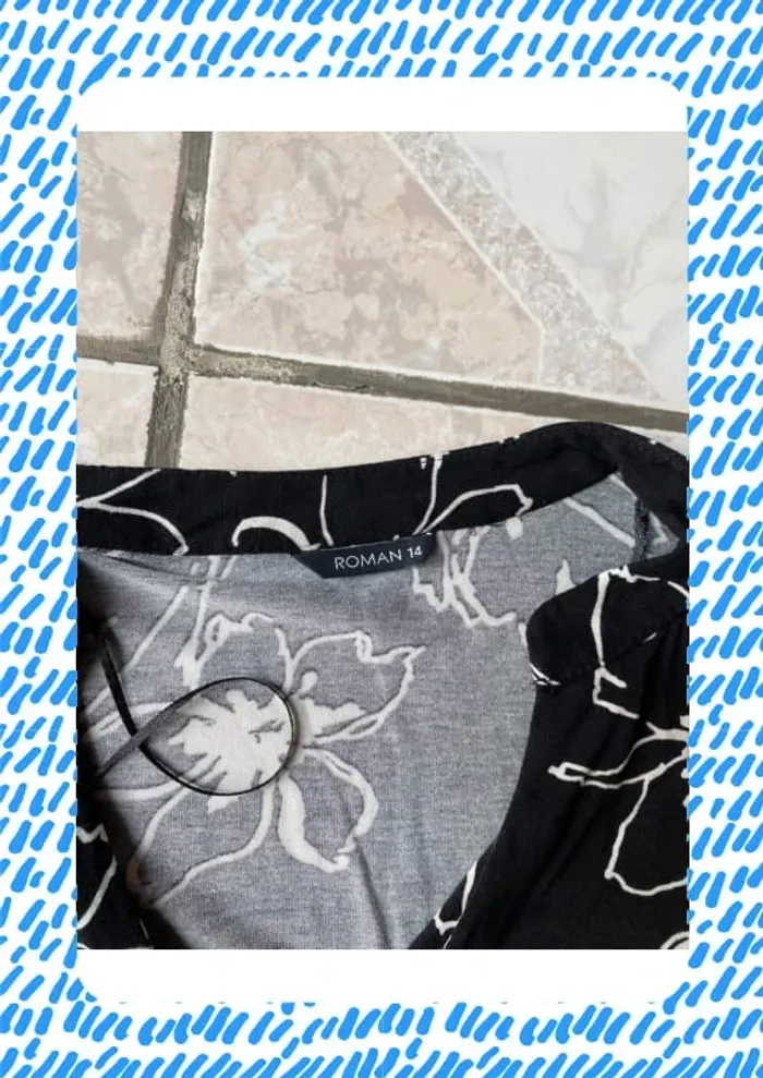 Blouse manches longues roman - photo numéro 4