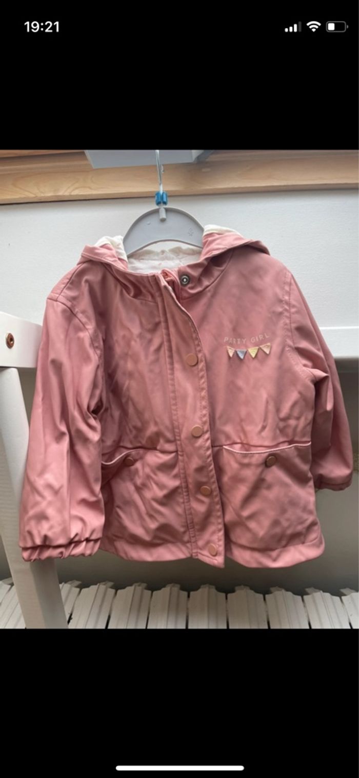 Parka rose  kiabi - photo numéro 2