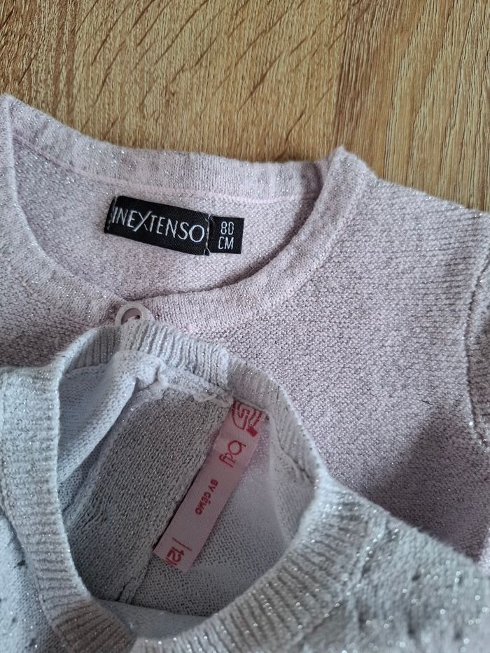 Lot de vêtements fille 80cm - photo numéro 8