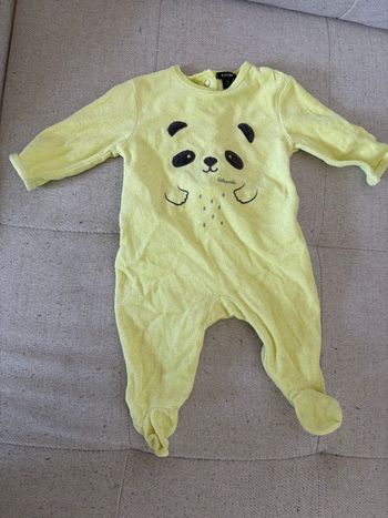 Pyjama bébé panda garçon 3 mois