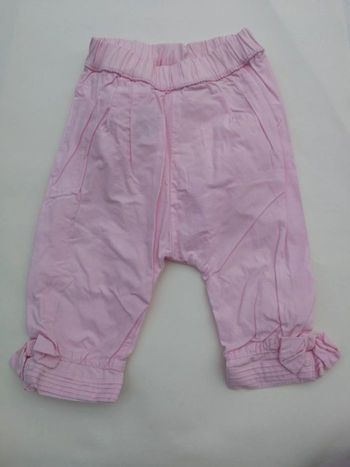 Pantalon fin rose 6M Tape à l'œil