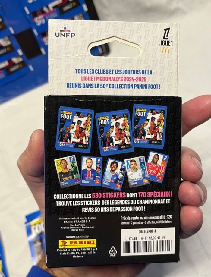 Kit panini stickers FOOT 50 collection 2024 / 2025 - photo numéro 8