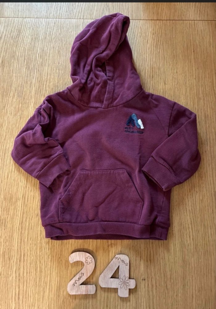 Lot 4 sweats et 1 gilet 24 mois garçon - photo numéro 6