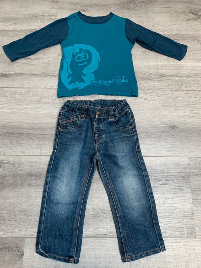 Ensemble t-shirt & jean