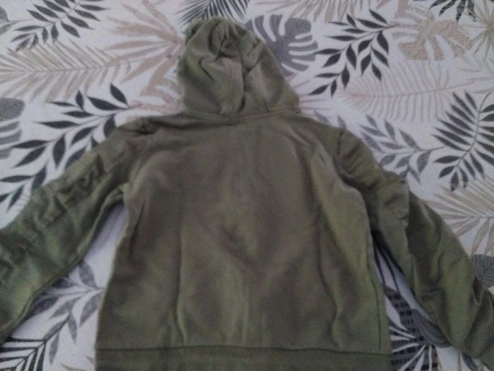Gilet à capuche IKKS Style Army 10 ans - photo numéro 2