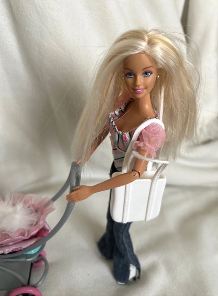 Barbie Posh Pets Kitten Style Doll Set Mattel B5748 - photo numéro 5