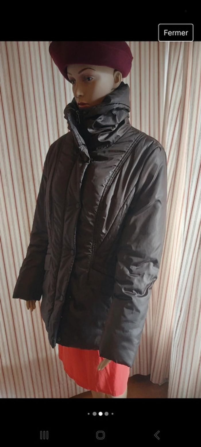 Doudounne Betty Barclay marron fr 44 - photo numéro 10
