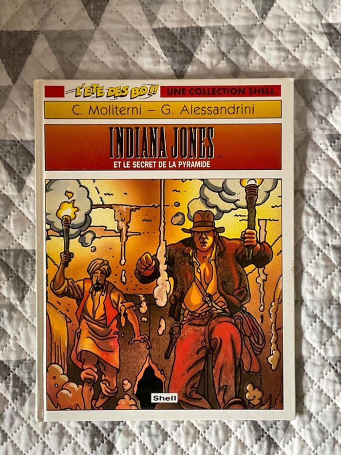 #indiana Jones et le secret d la Pyramide C Moliterni
