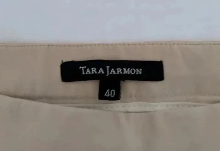 Pantalon en coton - Tara Jarmon - taille 40 - photo numéro 5