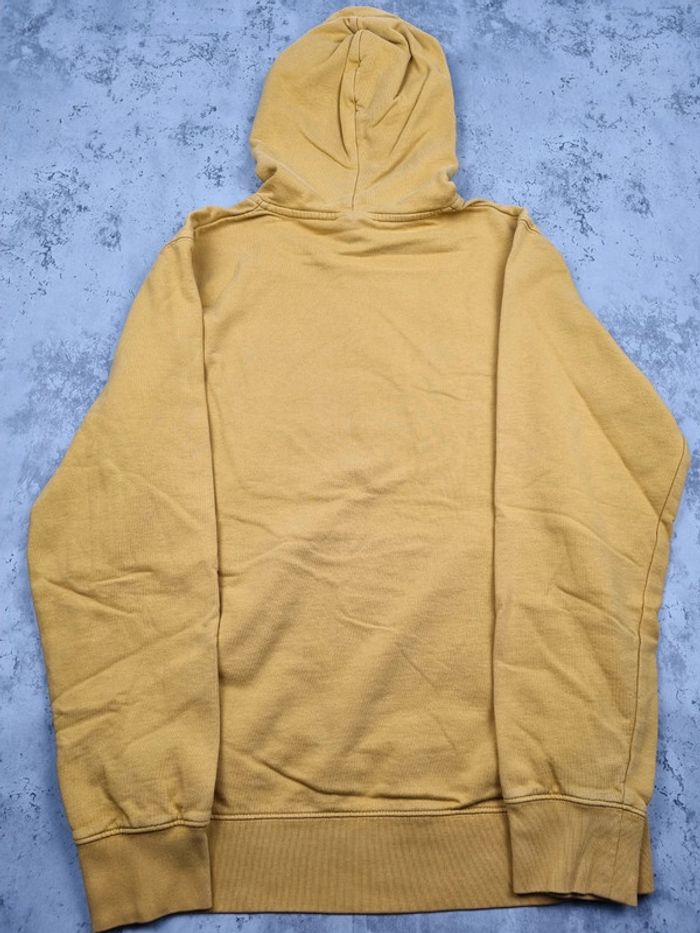 Pull capuche Carhartt jaune moutarde Taille M - photo numéro 4
