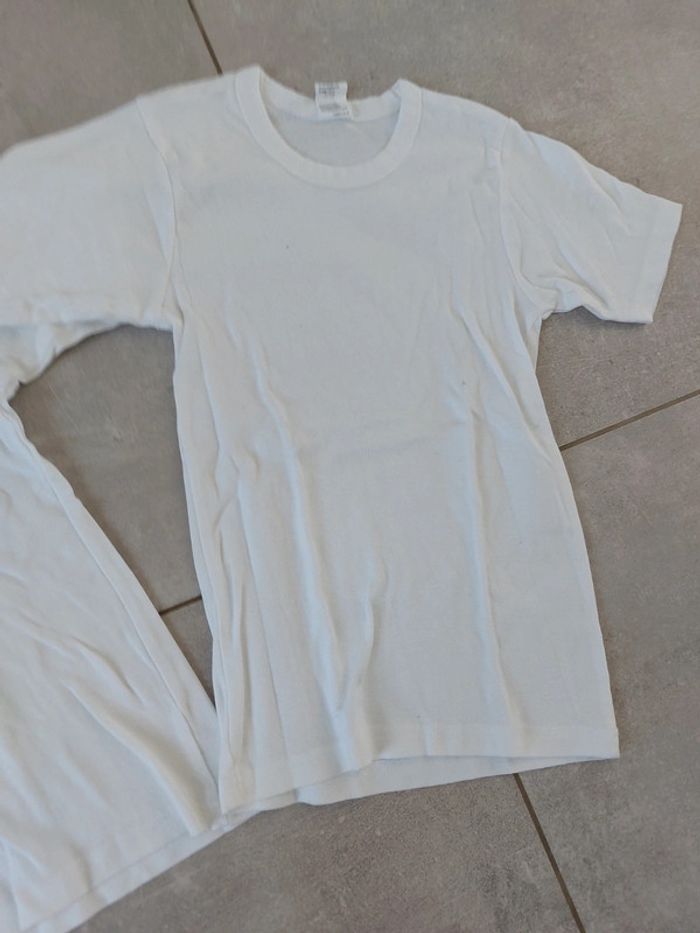 Lot de 2 maillots de corps Tissaïa neuf - photo numéro 3
