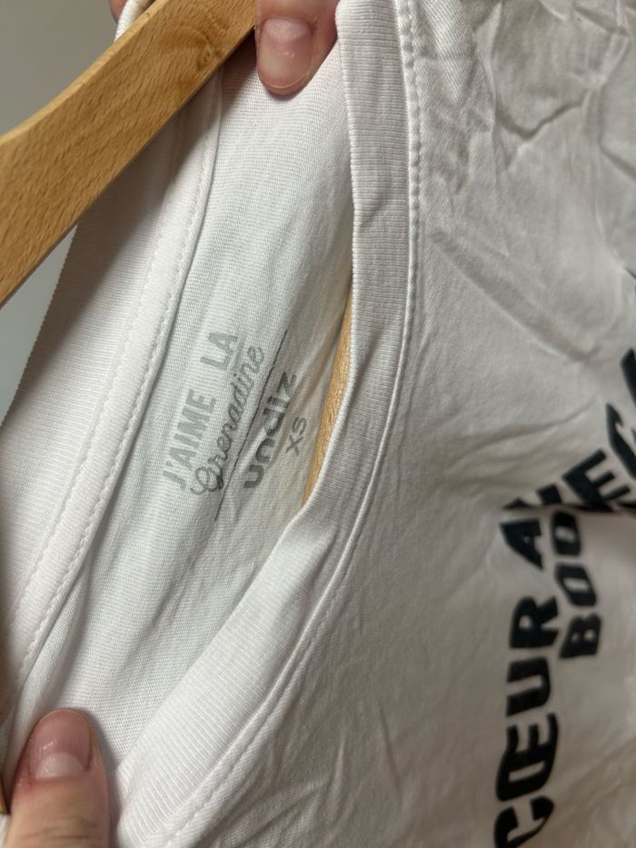 T shirt Undiz blanc noir - photo numéro 2