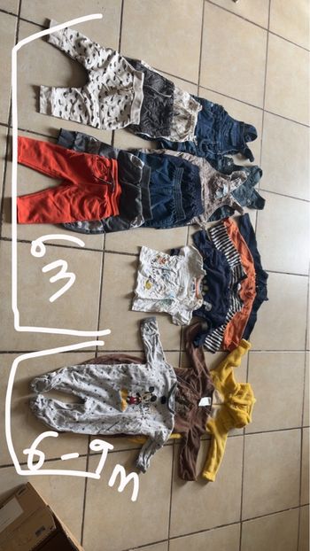 Vêtements garçon 6-9m 