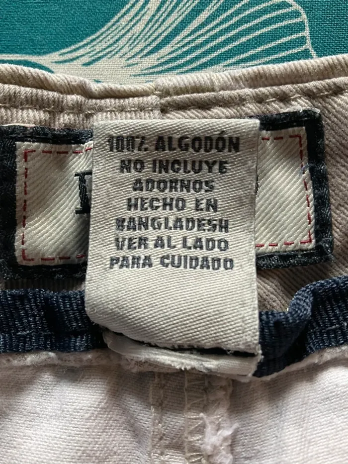 Short cargo crème à carreaux beiges pour homme Izod taille W32 FR42 455 - photo numéro 10