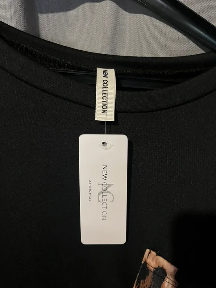 Sweat noir léopard new collection - photo numéro 5