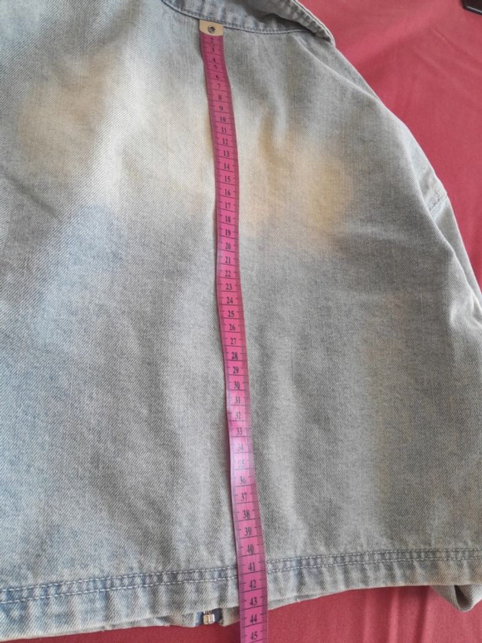 Très belle veste en jeans à zip Project X neuve avec étiquette - photo numéro 9