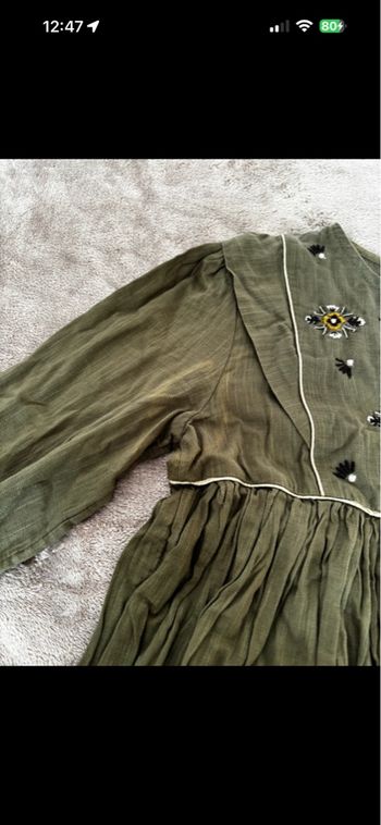 Robe verte