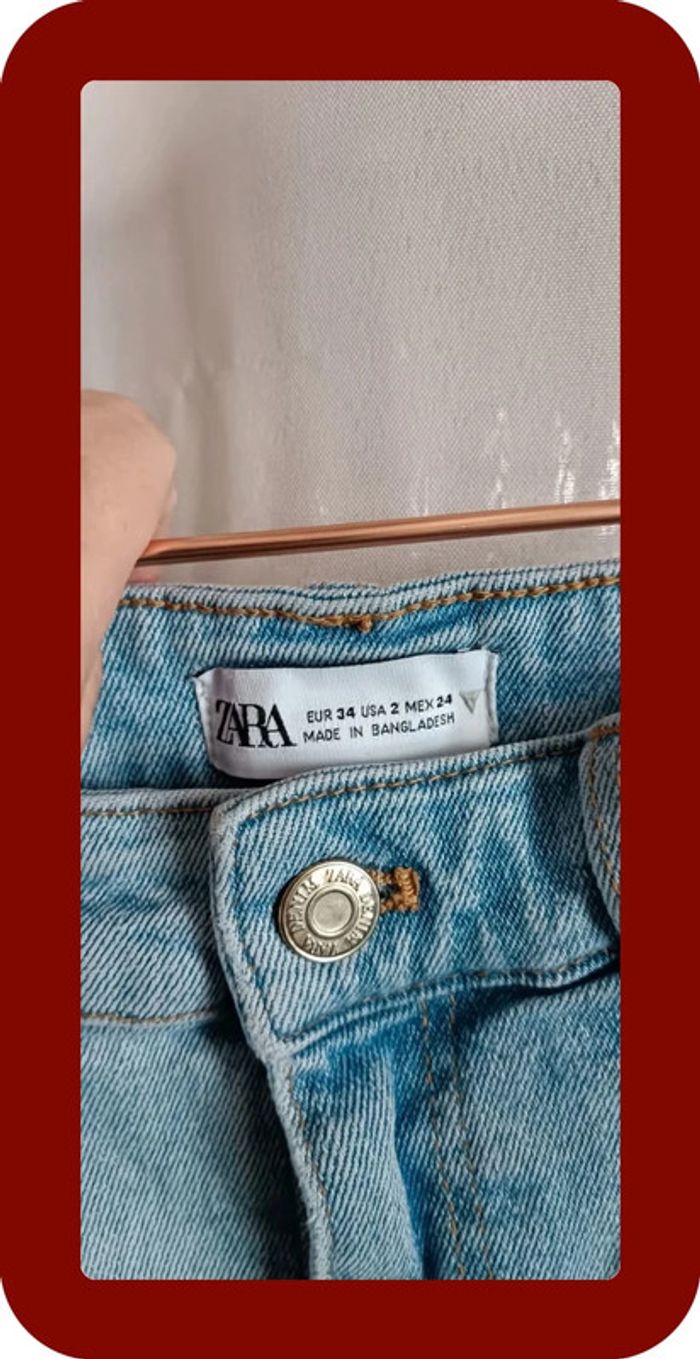 Jeans Zara taille 34 - photo numéro 3