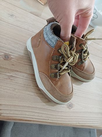 Bottines camel