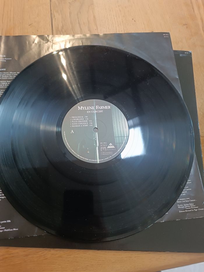 Mylène Farmer double vinyles 33 tours - photo numéro 6