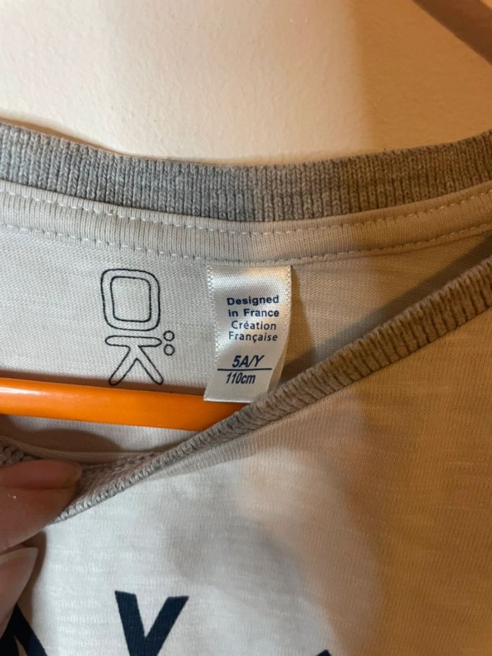 Tee shirts okaidi 5 ans garçon - photo numéro 3