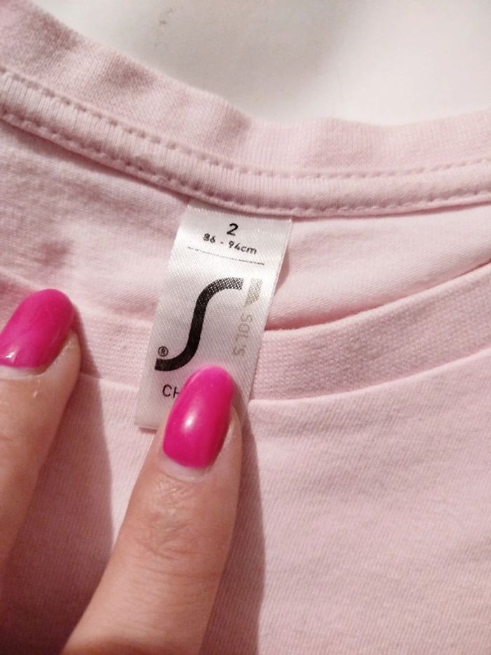 🪷Jean et tee shirt rose 18 24 mois 86 92 cm🪷 - photo numéro 3