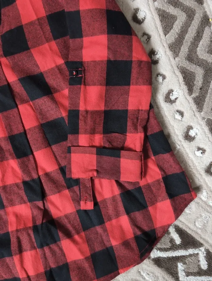 Chemise à carreaux 3/4 - photo numéro 2