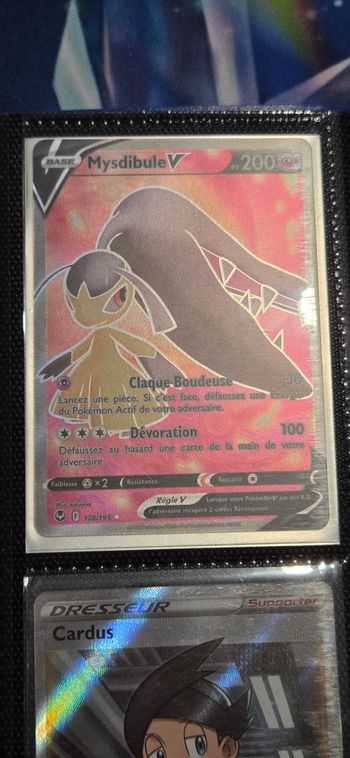 Carte Pokémon Mysdibule V 178/195