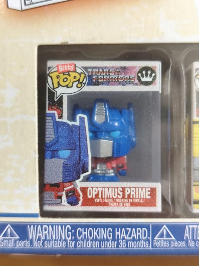 Lot 2 Boîtes x4 Bitty Pop! - Retro Toys - Transformers & Mr. Potato Head - photo numéro 7