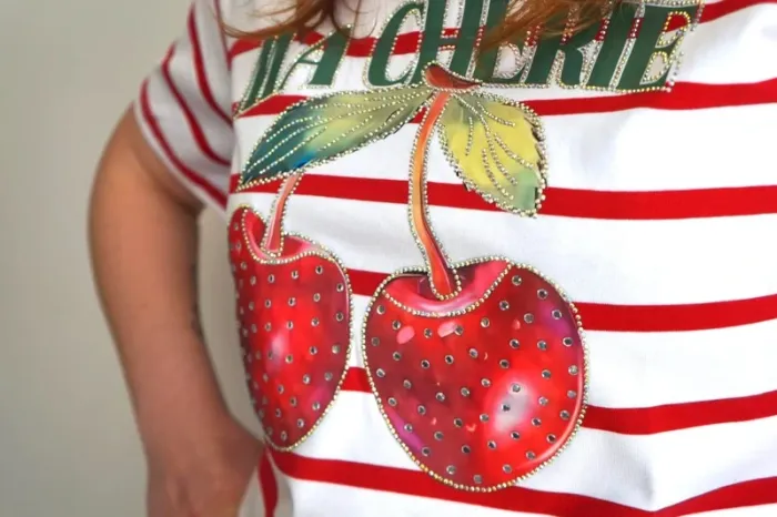 T shirt ma chérie - photo numéro 3