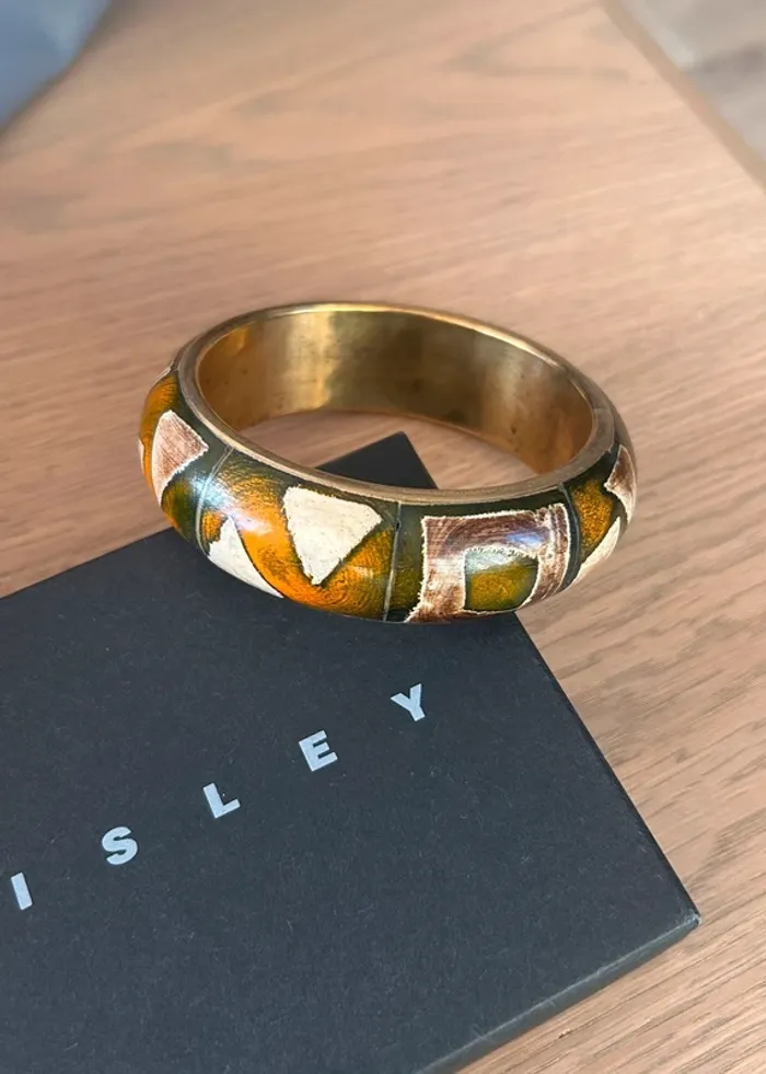 Bracelet / jonc vintage Sisley - photo numéro 5
