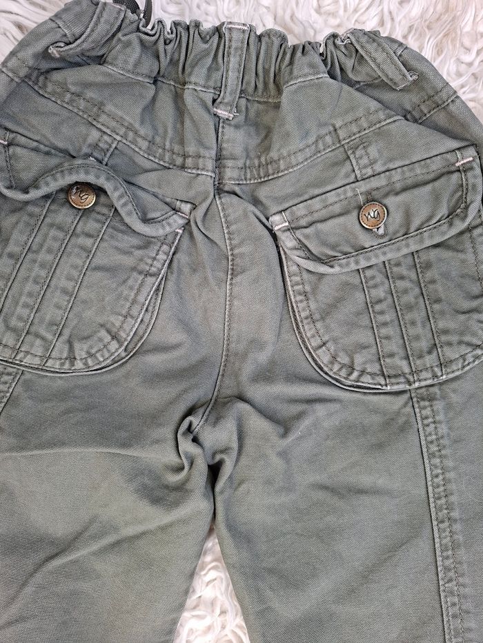 Jean cargo fille kaki - photo numéro 8