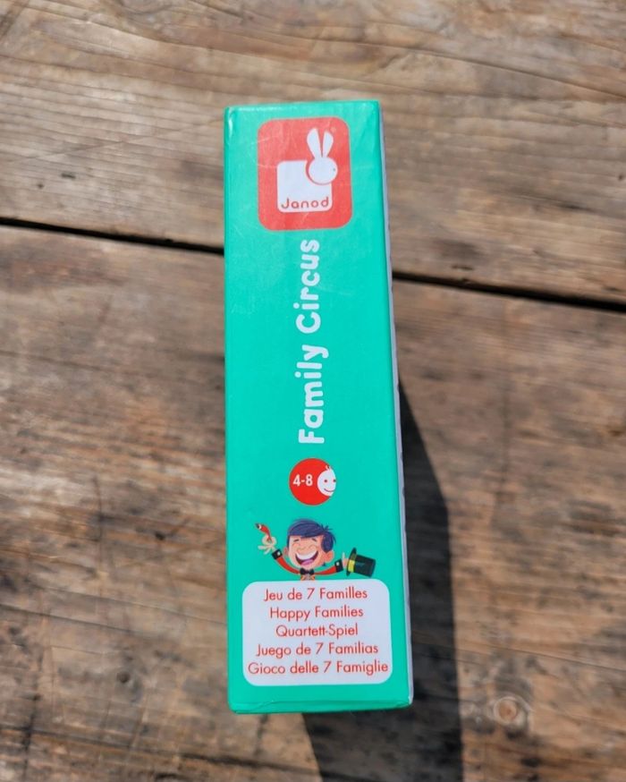 Jeu de cartes 7 familles, Janod 🎪 Family Circus 🦁 - photo numéro 8