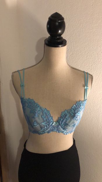 Soutien gorge bleu