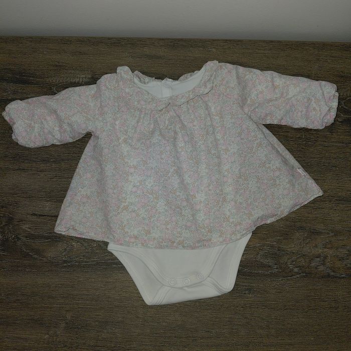 Jacadi - body guimpe liberty of London 3 mois - photo numéro 1