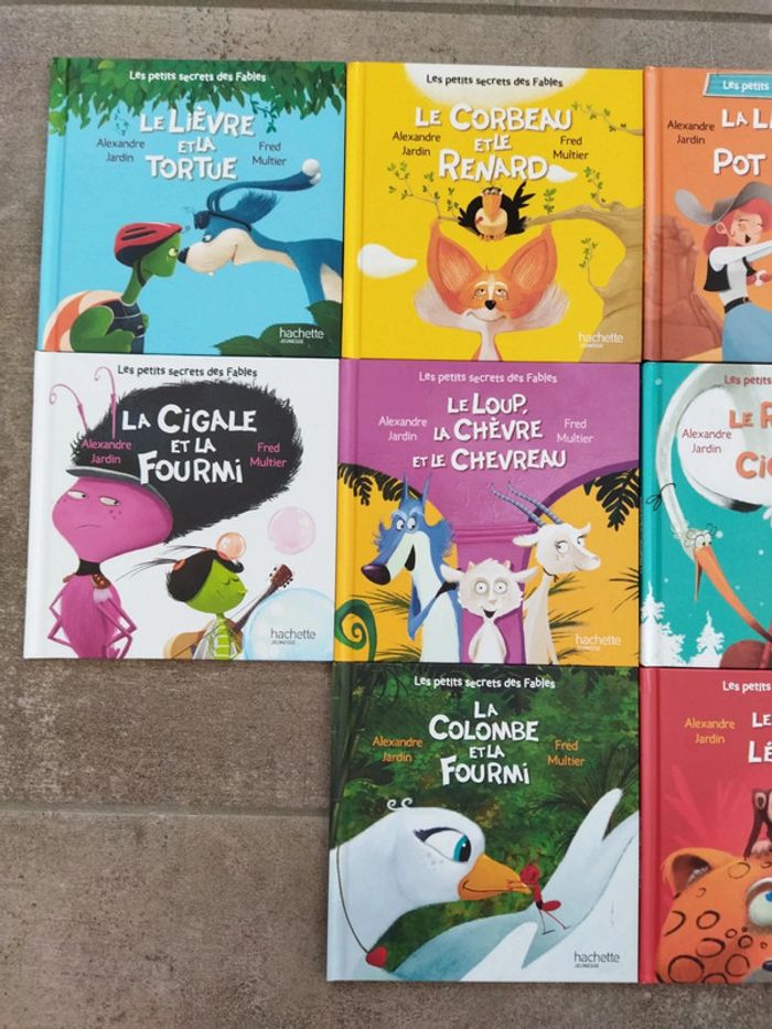 Collection complète macdo les petits secrets des fables - photo numéro 2