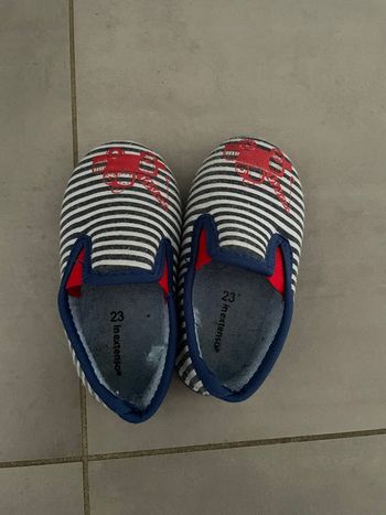 Pantoufles bébé garçon 