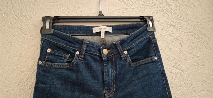 jean skinny olivia taille mi haute mango - photo numéro 5